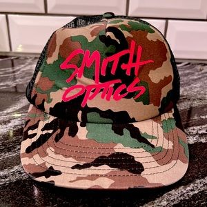Smith Optics Camouflage trucker SnapBack NWOT